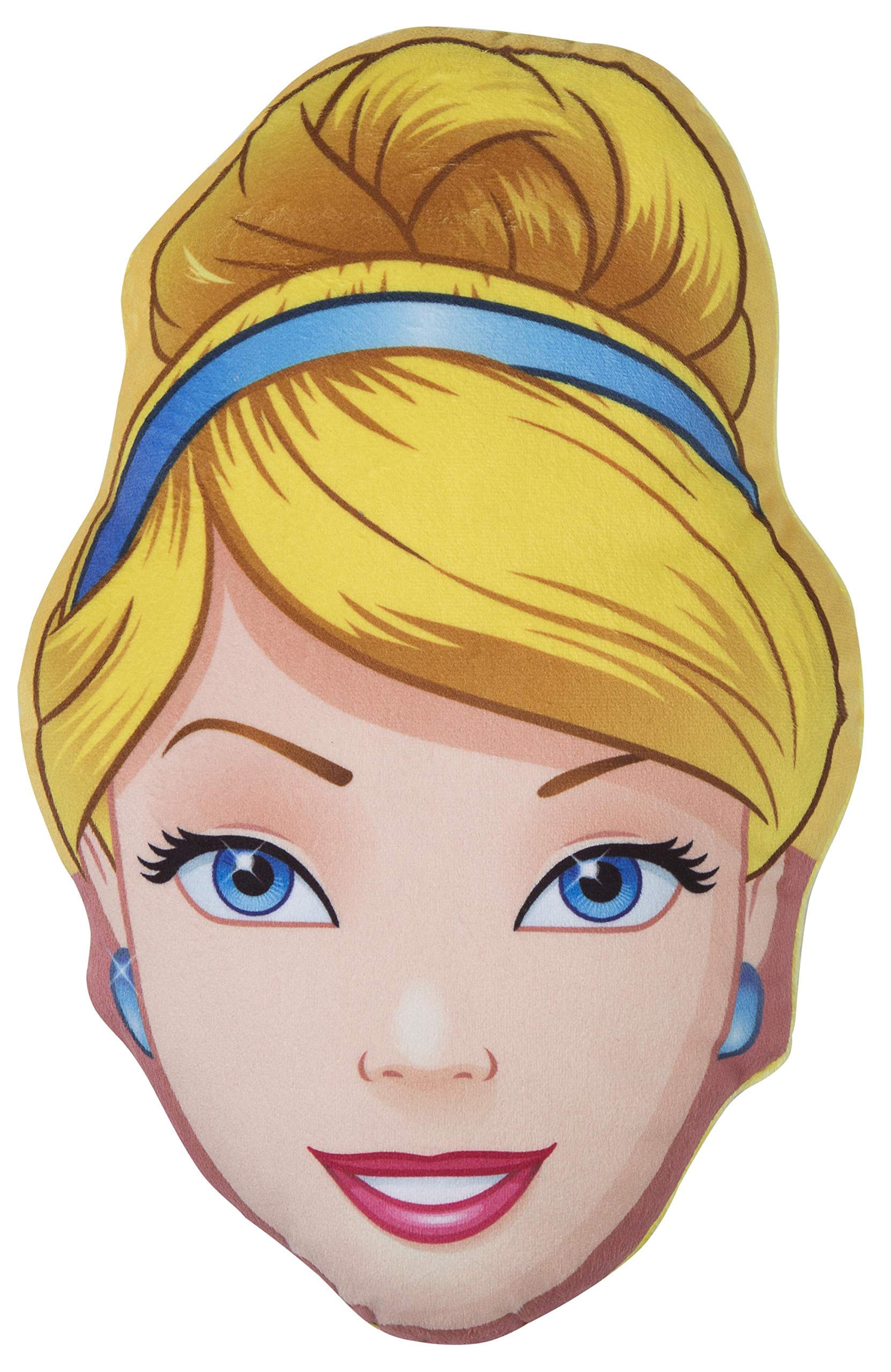 Cysincos Cinderella Head Shape Cushion with LED LIghting - Print