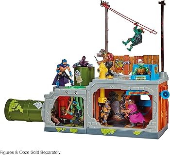 Amazon.com: Teenage Mutant Ninja Turtles Classic Sewer Playset by