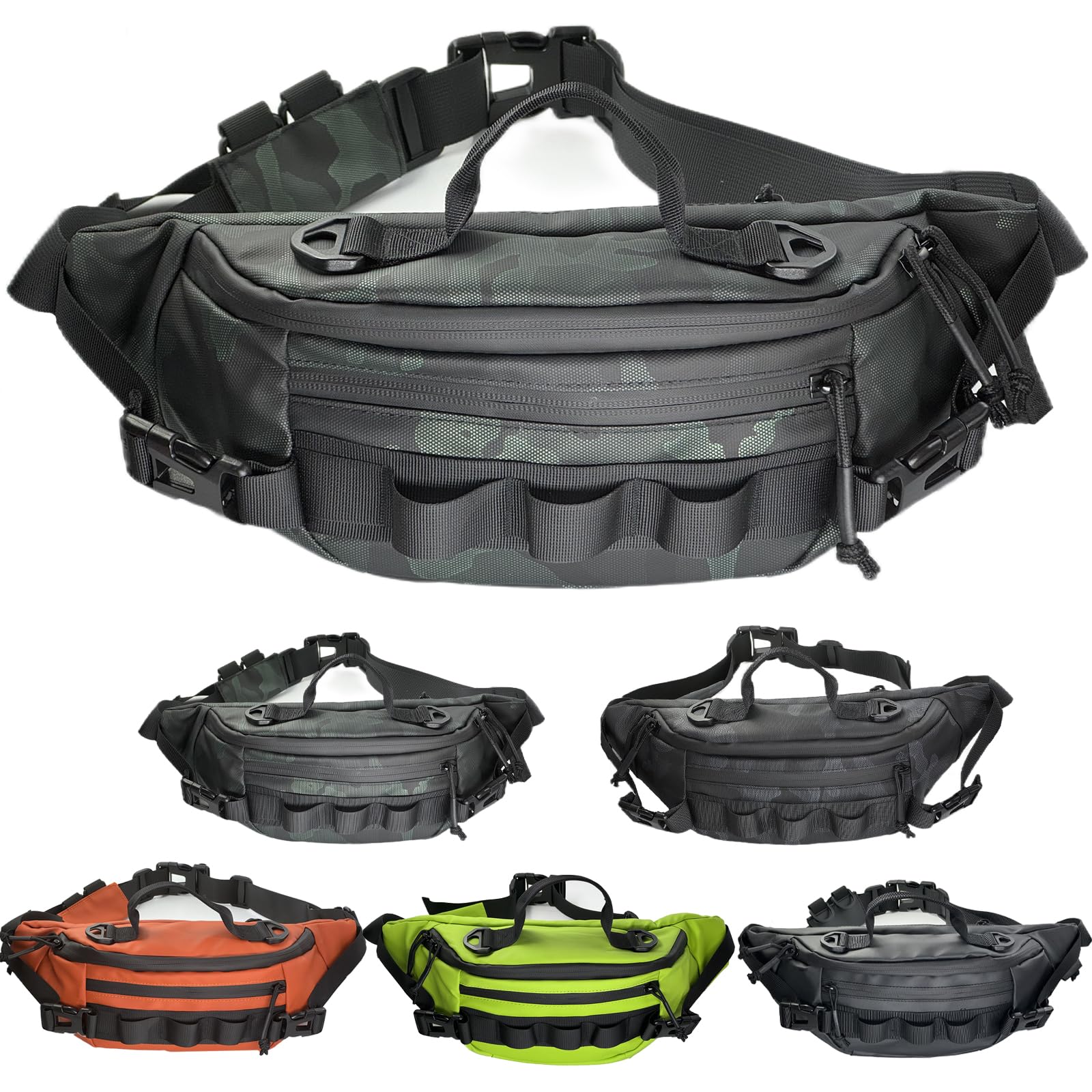 Fishing Fanny Pack for Men -Fishing Fanny Pack-Lightweight and Fishing Sling Pack