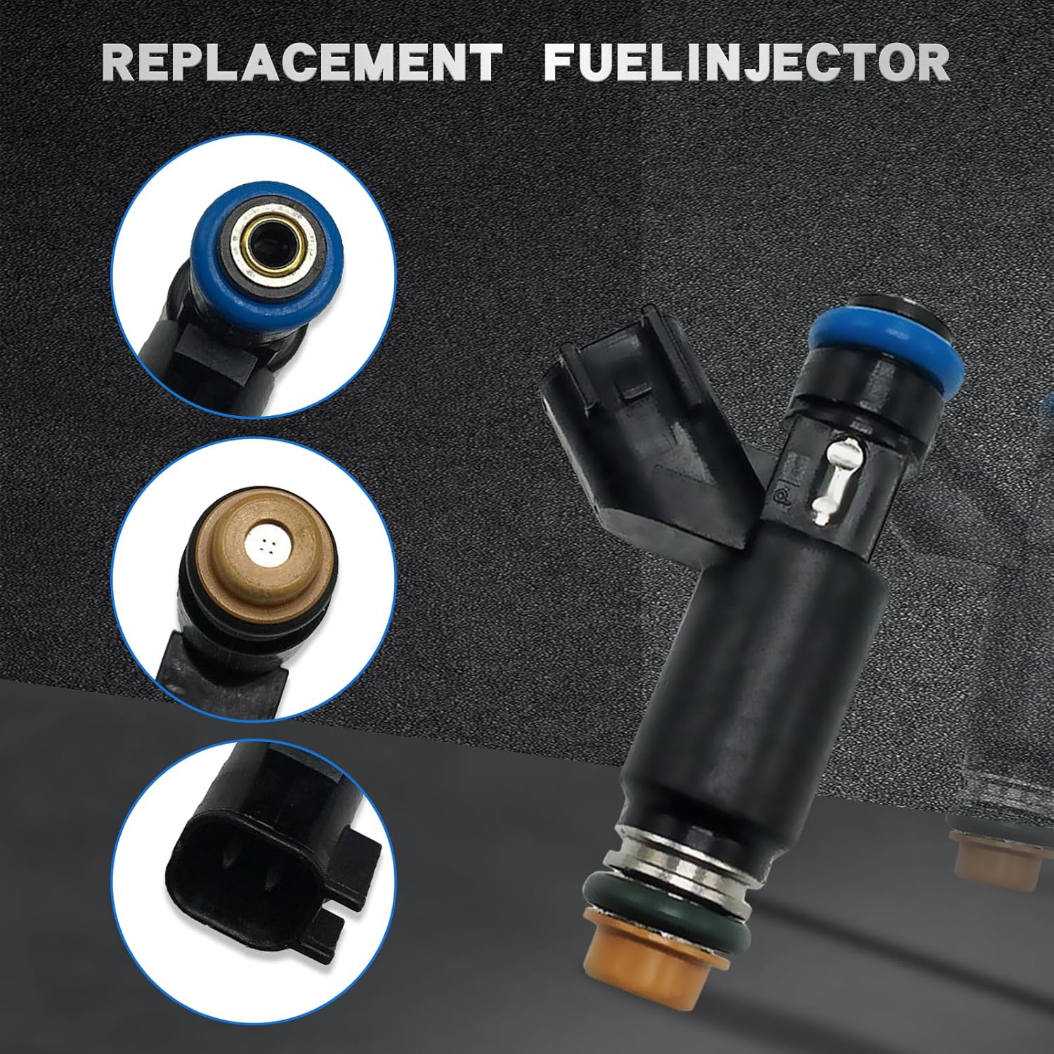 8Pcs 25326903 Fuel Injectors, Fits for 2002-2007 Yukon XL Sierra Suburban Silverado Avalanche Express 1500 Tahoe 5.3L, Replace 12580426 Fuel Injector