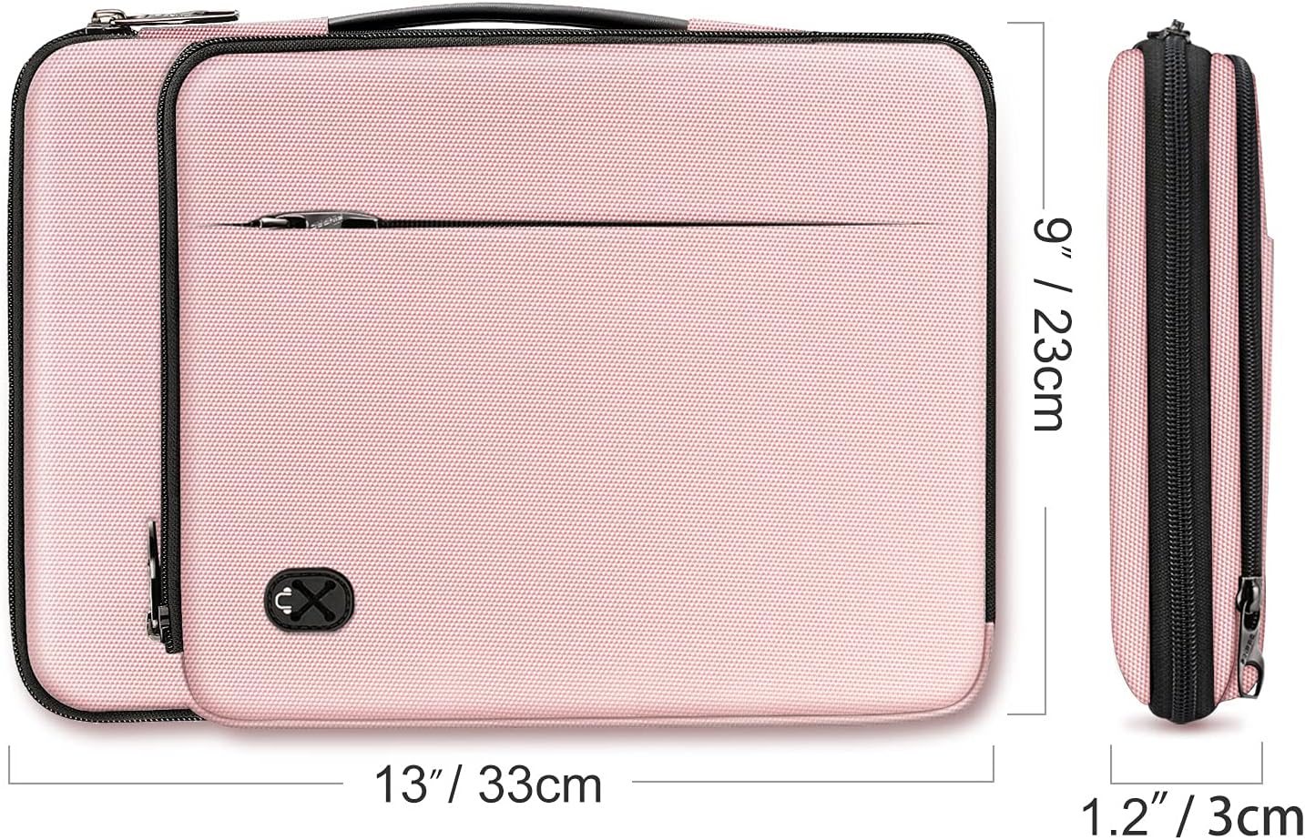 FINPAC 12.913 Inch Tablet Laptop Sleeve Case, Briefcase Shoulder Bag