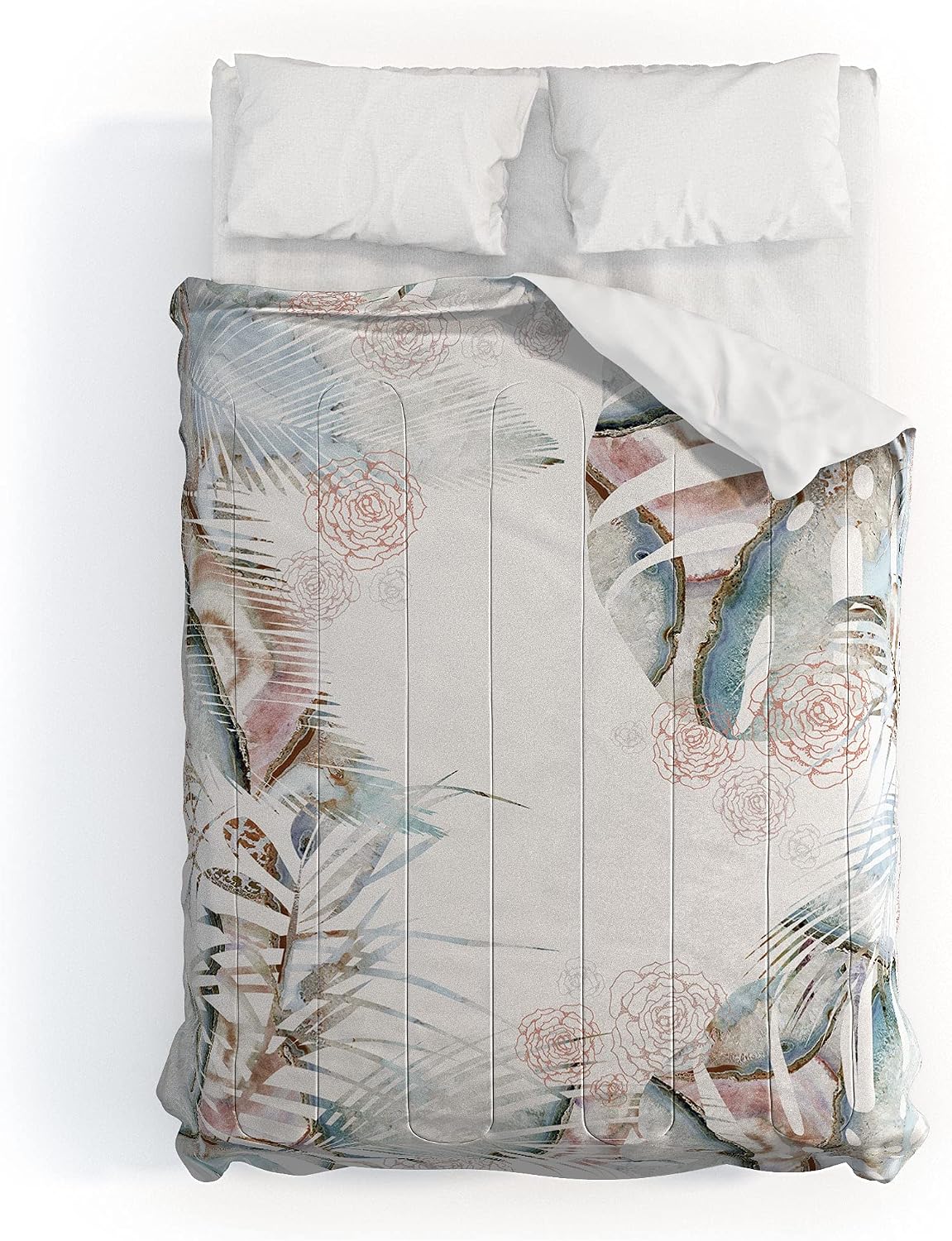 Deny Designs 2021 Cotton Comforter, Queen, Iveta Abolina Honey Its Nap Time