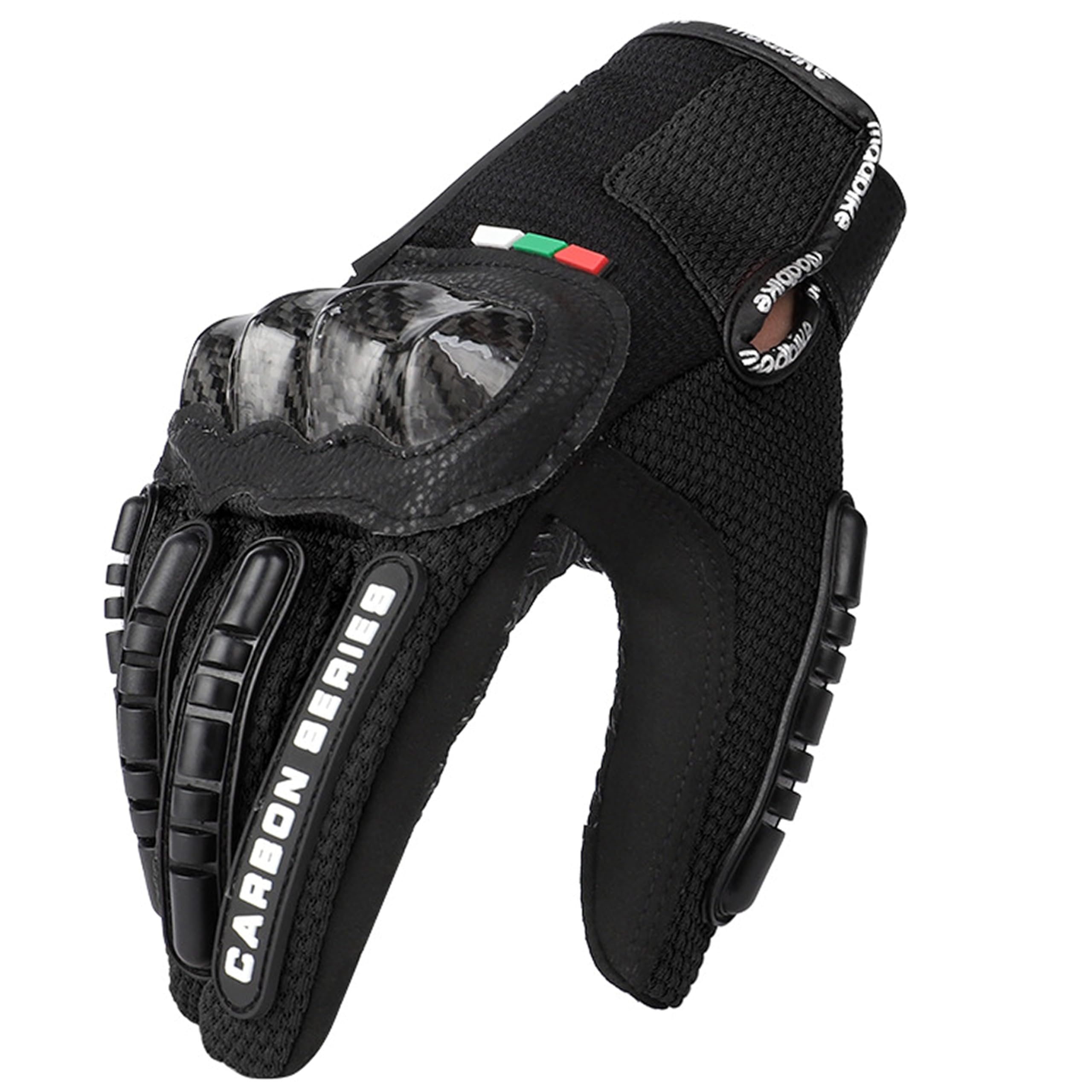 Motorcycle Gloves for Men and Women - Motorbike Powersports Racing Gloves with Hard Knuckle Protection Touchscreen Non-Slip Palm