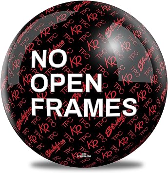 On The Ball Bowling No Open Frames Undrilled Bowling Ball
