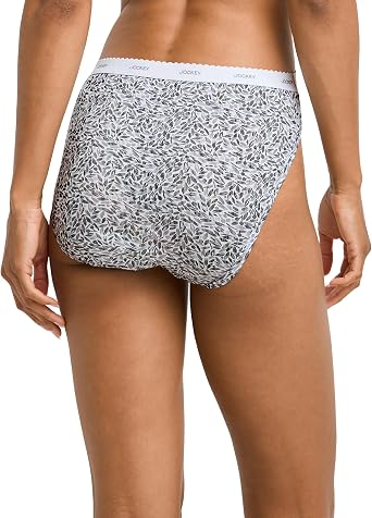 Jockey Women's Underwear 100% Cotton Classic French Cut - 3 Pack