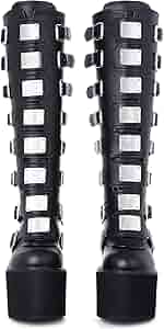 Amazon.com | CELNEPHO Womens Chunky Platform Knee High Boots