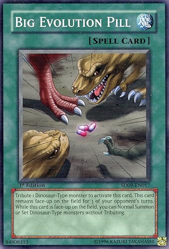 Yu-Gi-Oh! - Píldora Big Evolution (SD09-EN017) - Cubierta de estructura 9 Dinosaur's Rage - 1 Edición - Común