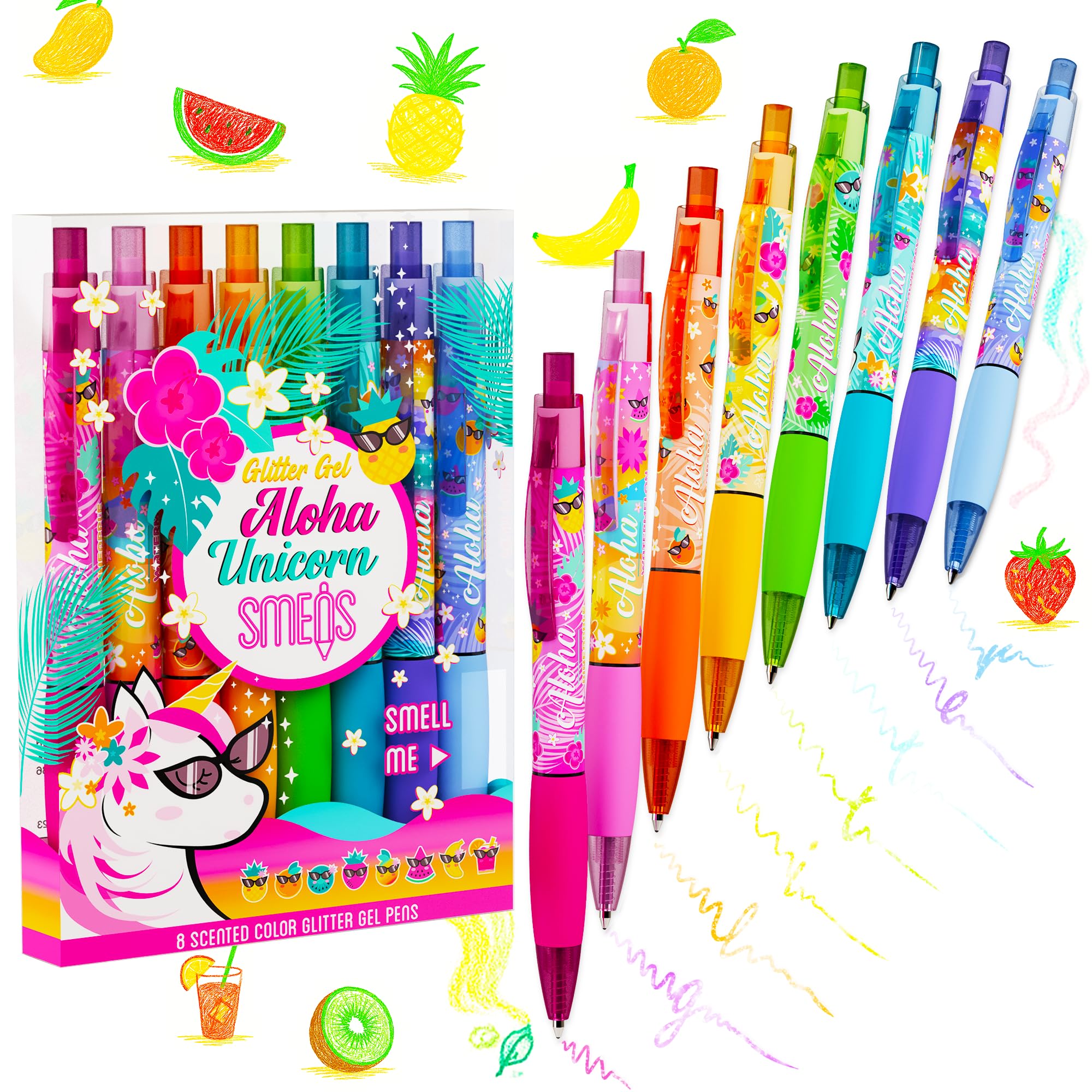 Amazon.com: Glitter Gel Smens (Aloha Unicorn) - Patented Gourmet