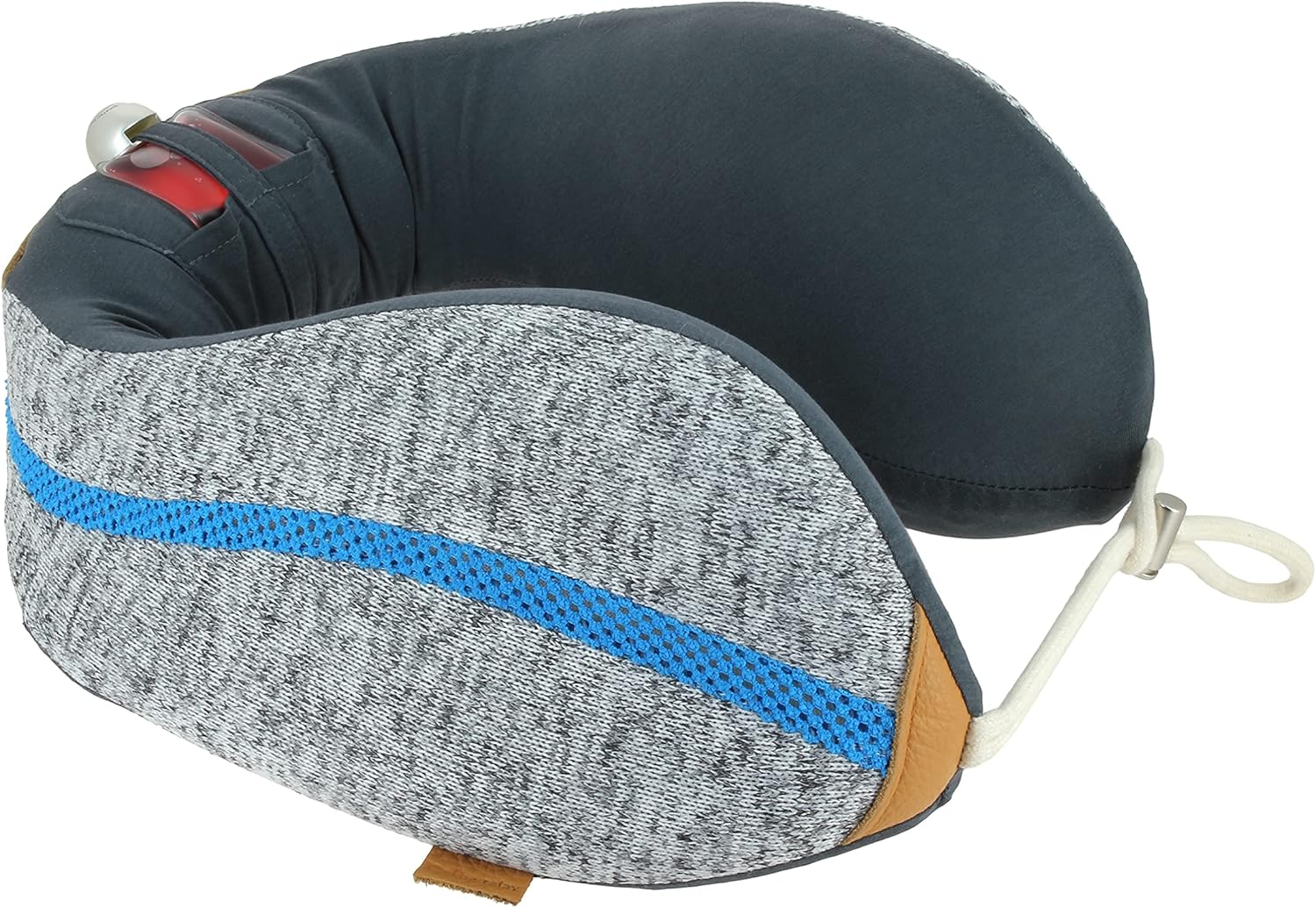 Be Relax Sleep Therapy Pillow (Granite Blue). Premium Shape Ergo-Smart. Shiatsu Point. Exclusive Heat Patch to Ease Your Neck Tension. Designed in Paris.