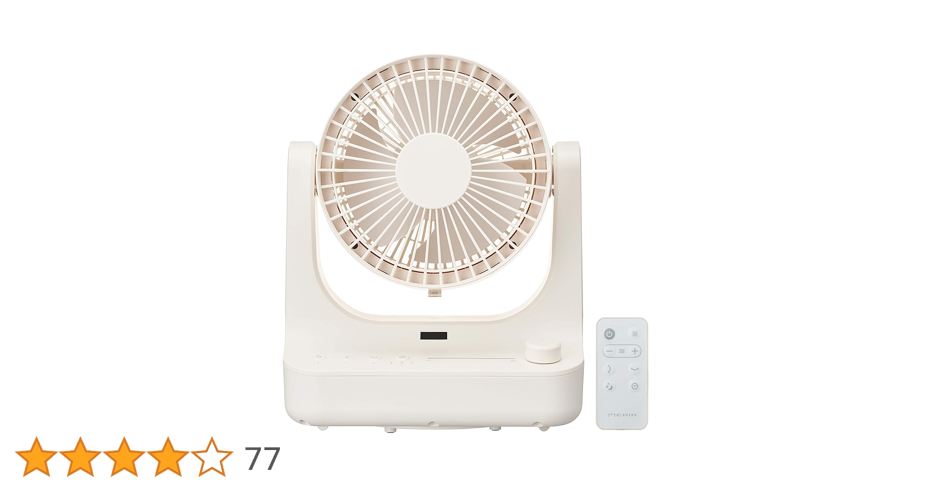 ドウシシャ サーキュレーター 首振り ピエリア FCV-180D WH　扇風機 51lJX-8o0GL._AC_UL210_SR210,