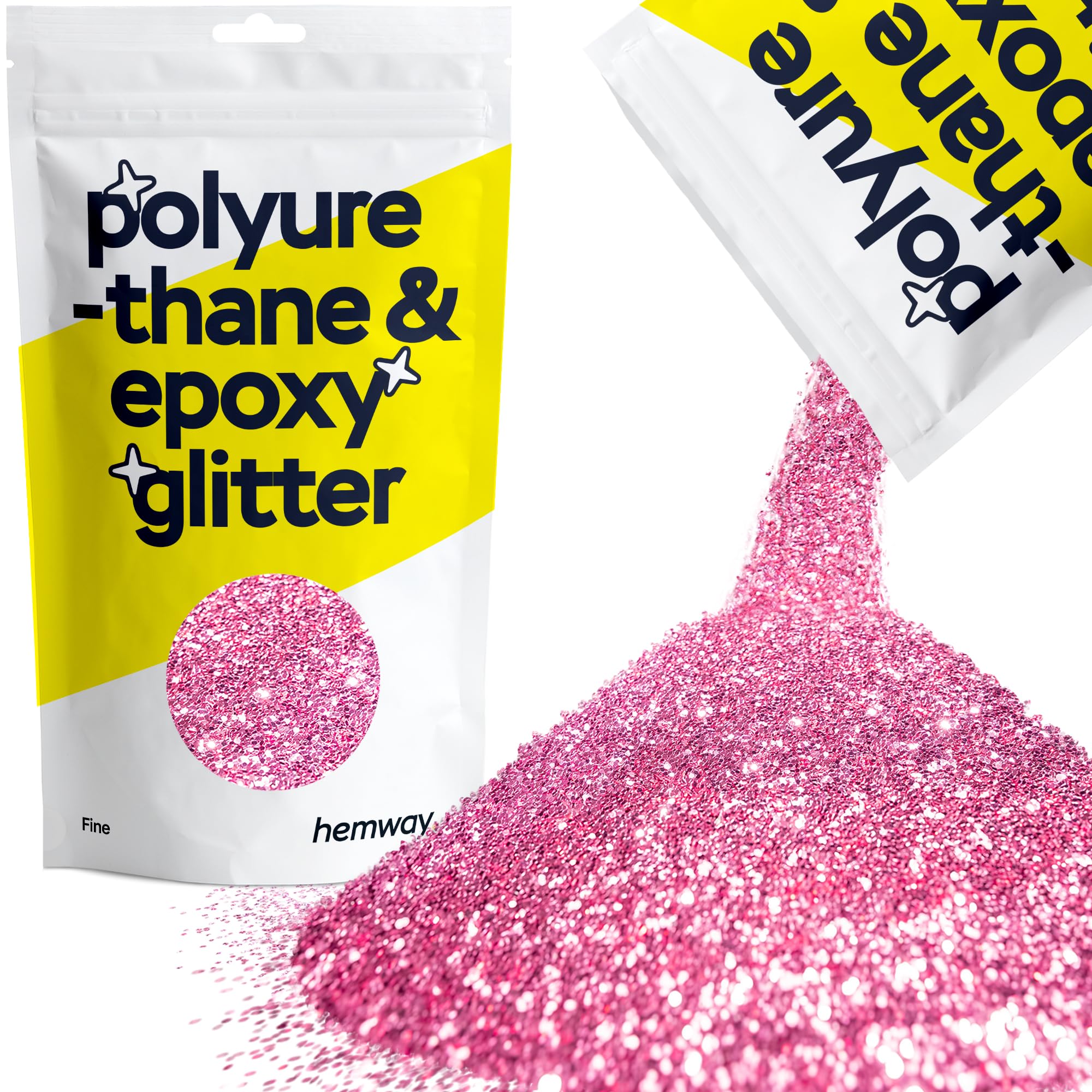 Hemway Resin Glitter Bronze Brown 100g Super Chunky | Polyurethane & Epoxy Glitter for Resin Crafts, Tumblers, Coasters, Floor & Table Art — view 74