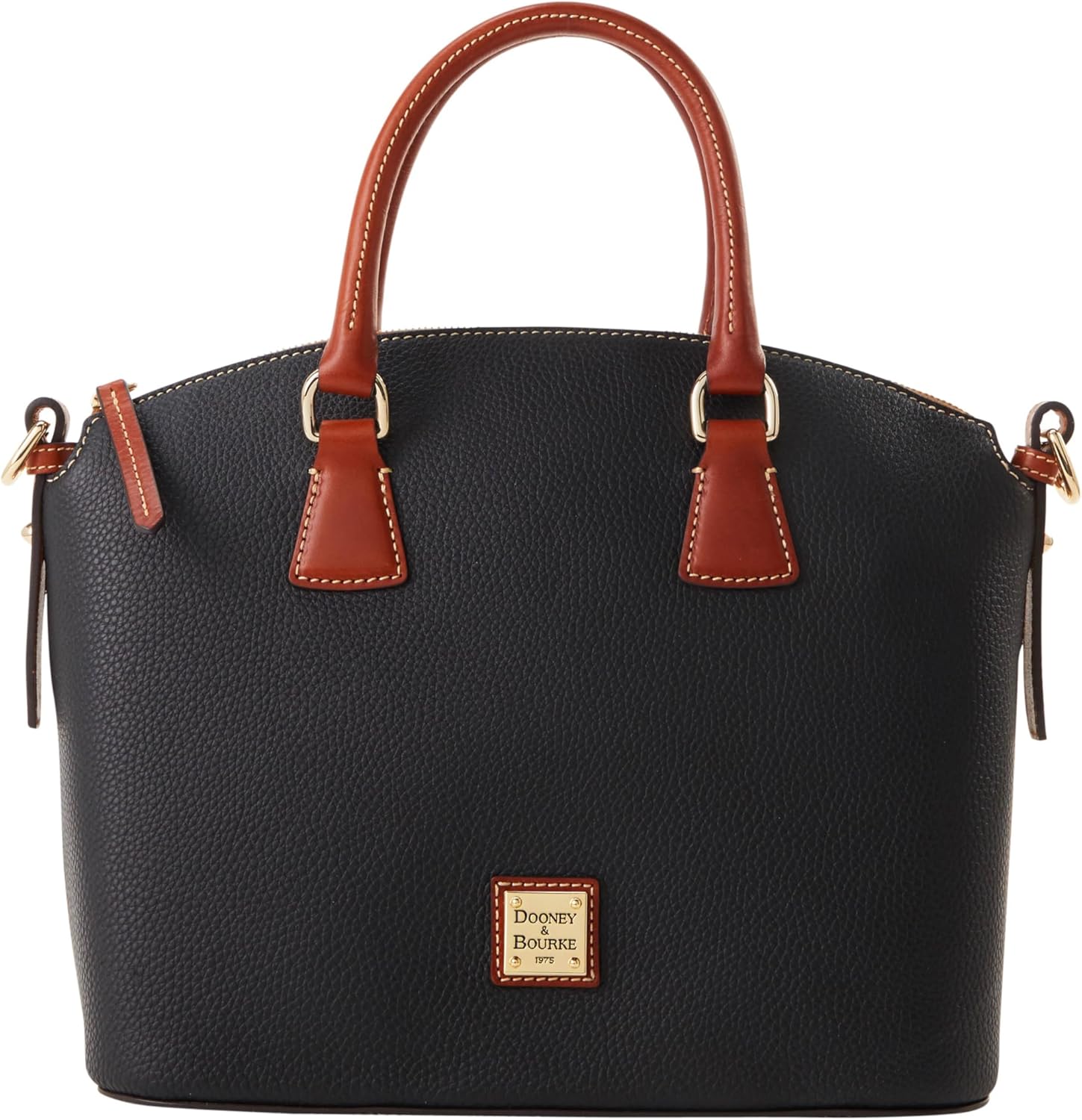 Dooney & Bourke Handbag, Pebble Grain Domed Satchel