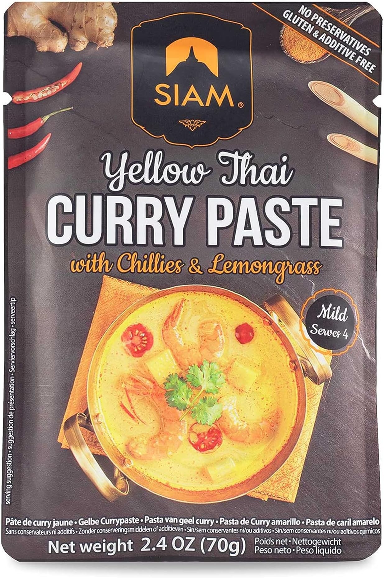 Yellow Curry Paste, 70 gm