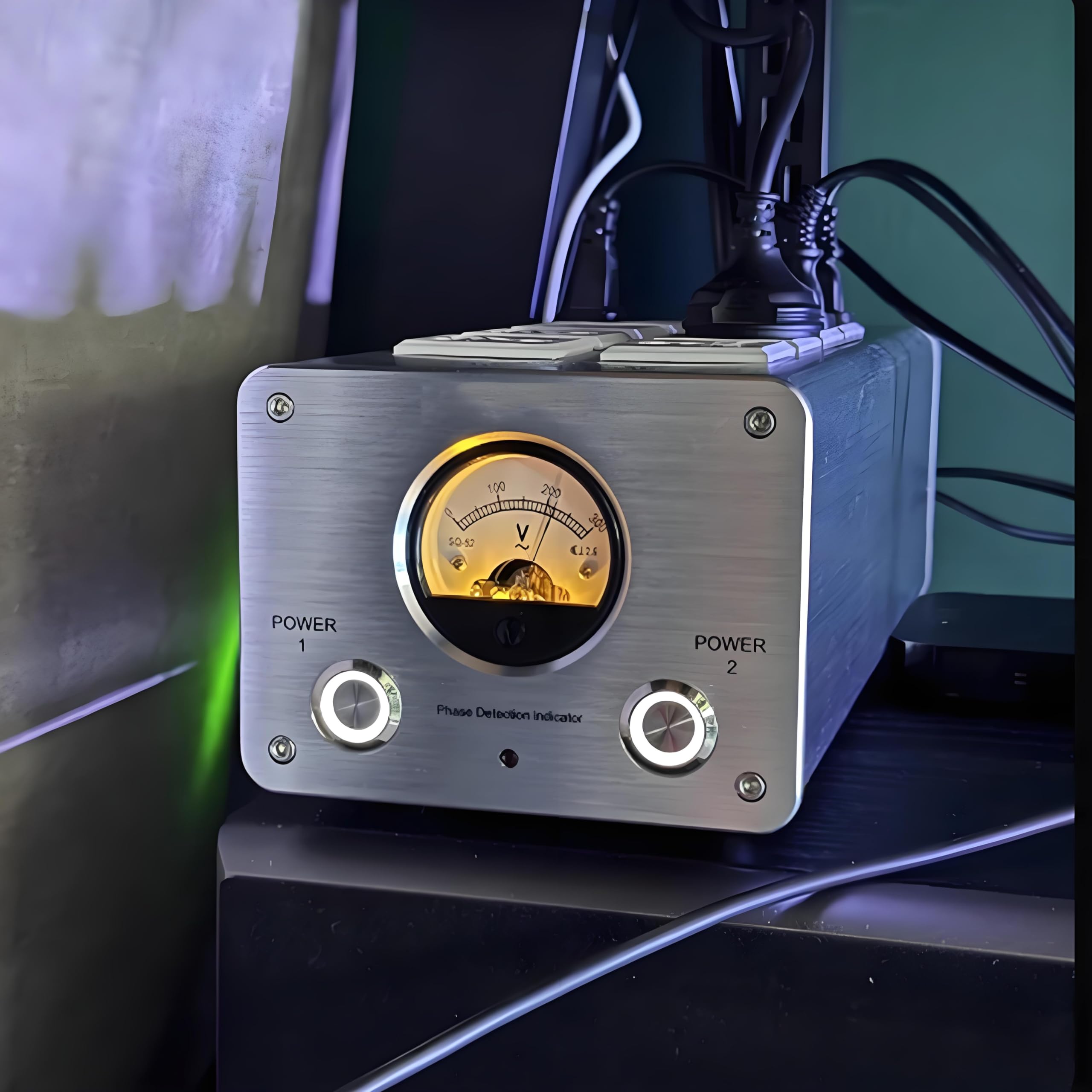 AC Power Filter Power Conditioner, 8 Wege Steckdose, Display-Bildschirm Mit Zeiger, Power Conditioner Audio Geeignet Für HiFi CD Player Klavier, TV, P10