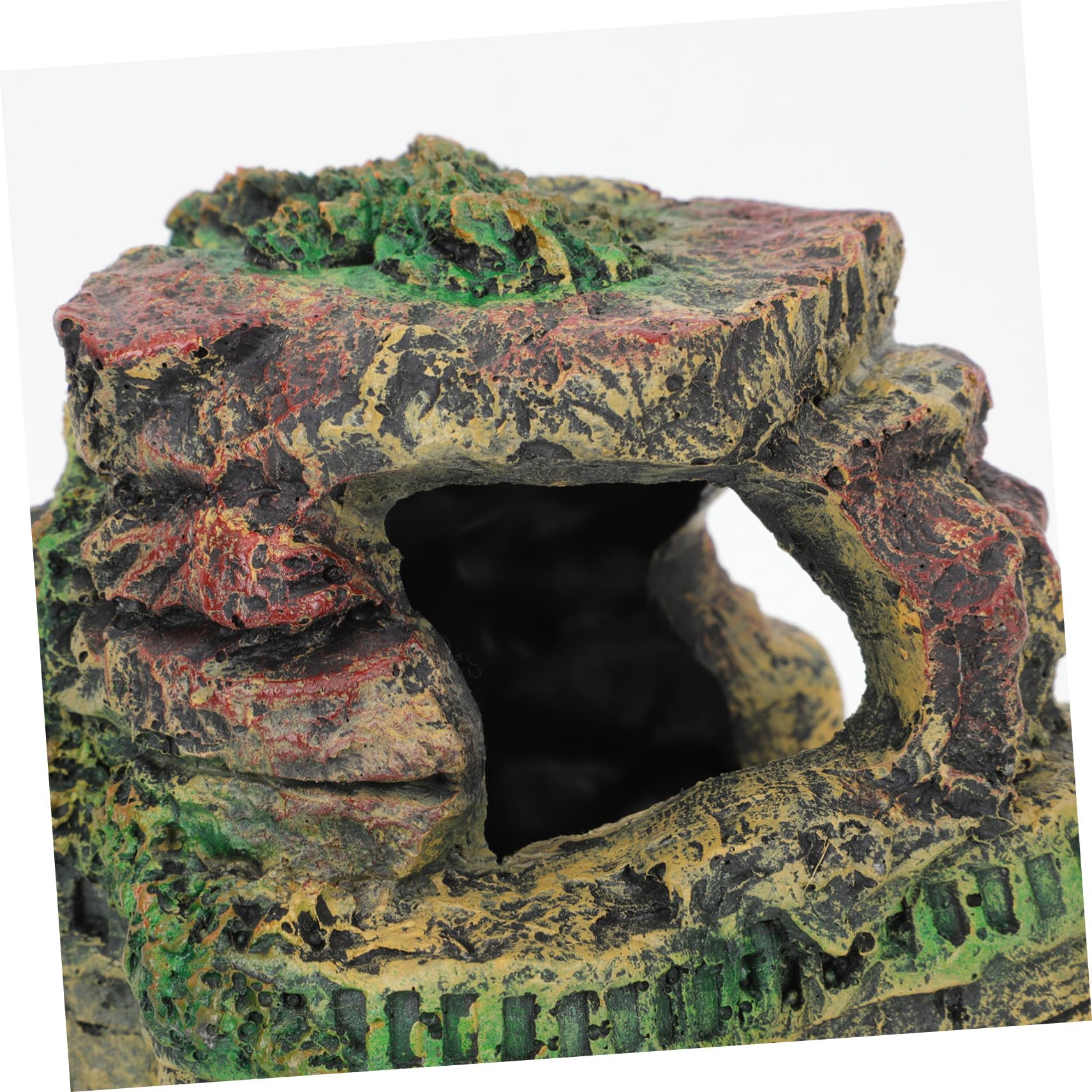 DOITOOL Decoración de Caja de Reptiles Escondite para Reptiles Decoración Natural para Terrarios Cueva de Terrario Accesorio para Doméstico