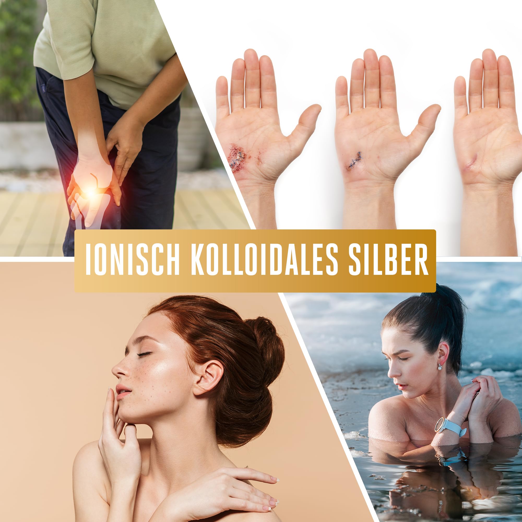 Vitabay Kolloidales Silber 50 PPM – 500 ml – 99,99% Reinstsilber ionisch-kolloidal – im Elektrolyseverfahren hergestellt – frei von Zusätzen – phthalatfreie Braunglasflasche – laborgeprüft in DE