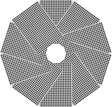 4500pcs 6mm Black Circle Stickers Dot Coding Labels Round Small Sticker Dots for Office and School Organization