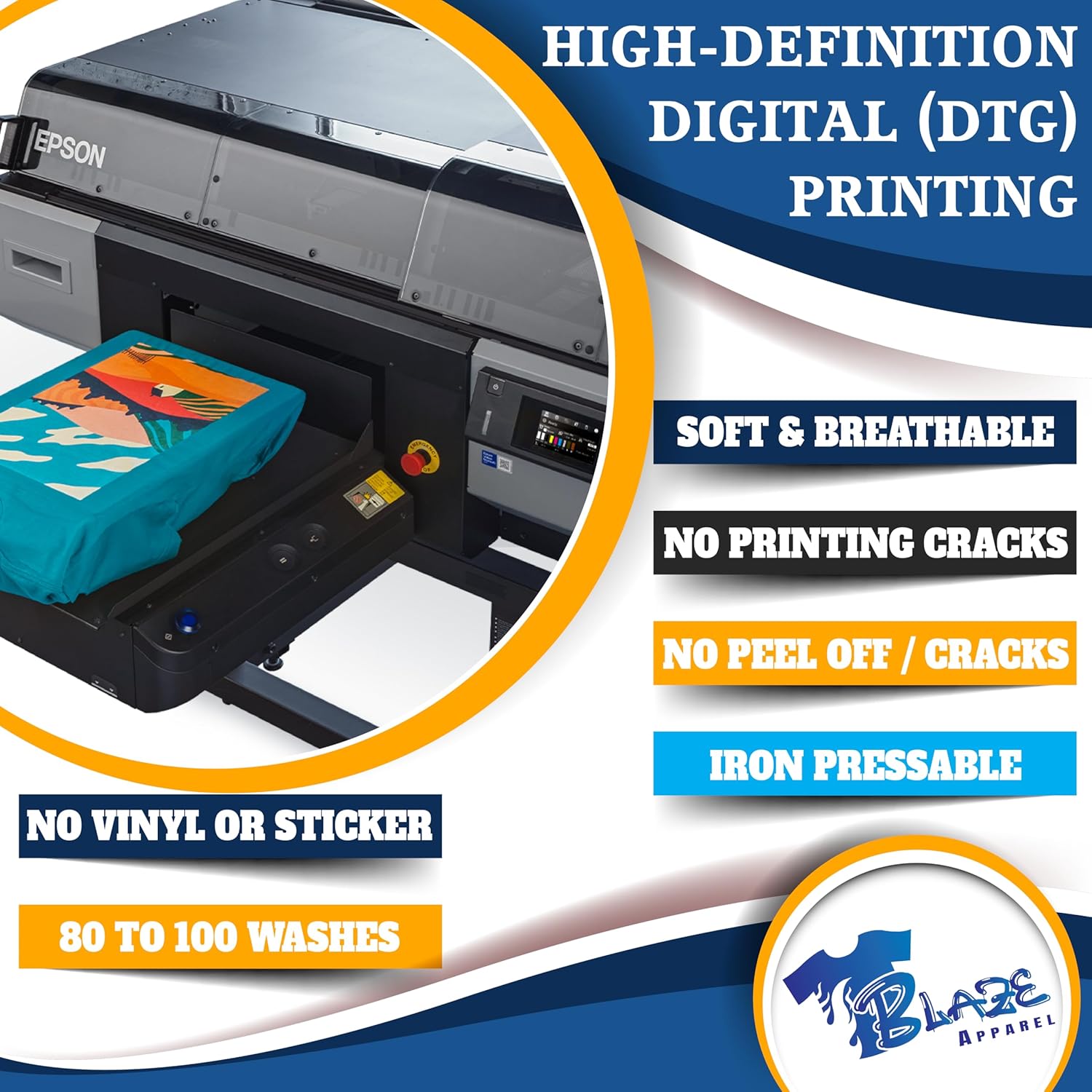 Personalized Image/Text for Your Company/Wedding/Greetings with Digital Printing | Unisex Adult | Custom T-Shirt - Image 3