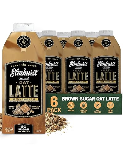 1925 Brown Sugar Oat Milk Latte – Plant-Based, Vegan, Dairy-Free