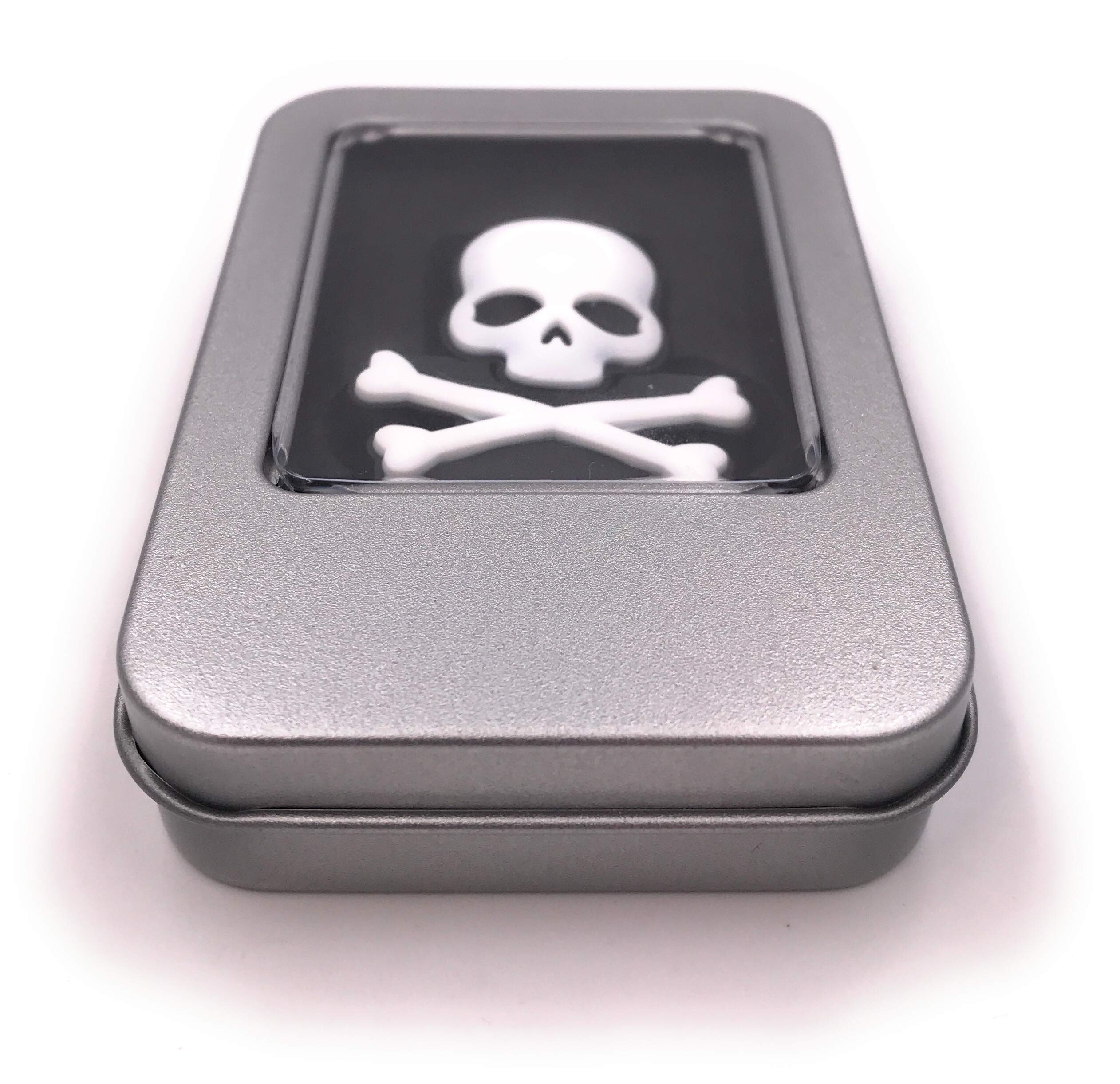 Chiavetta USB a forma di teschio scheletro, memoria flash USB 2.0