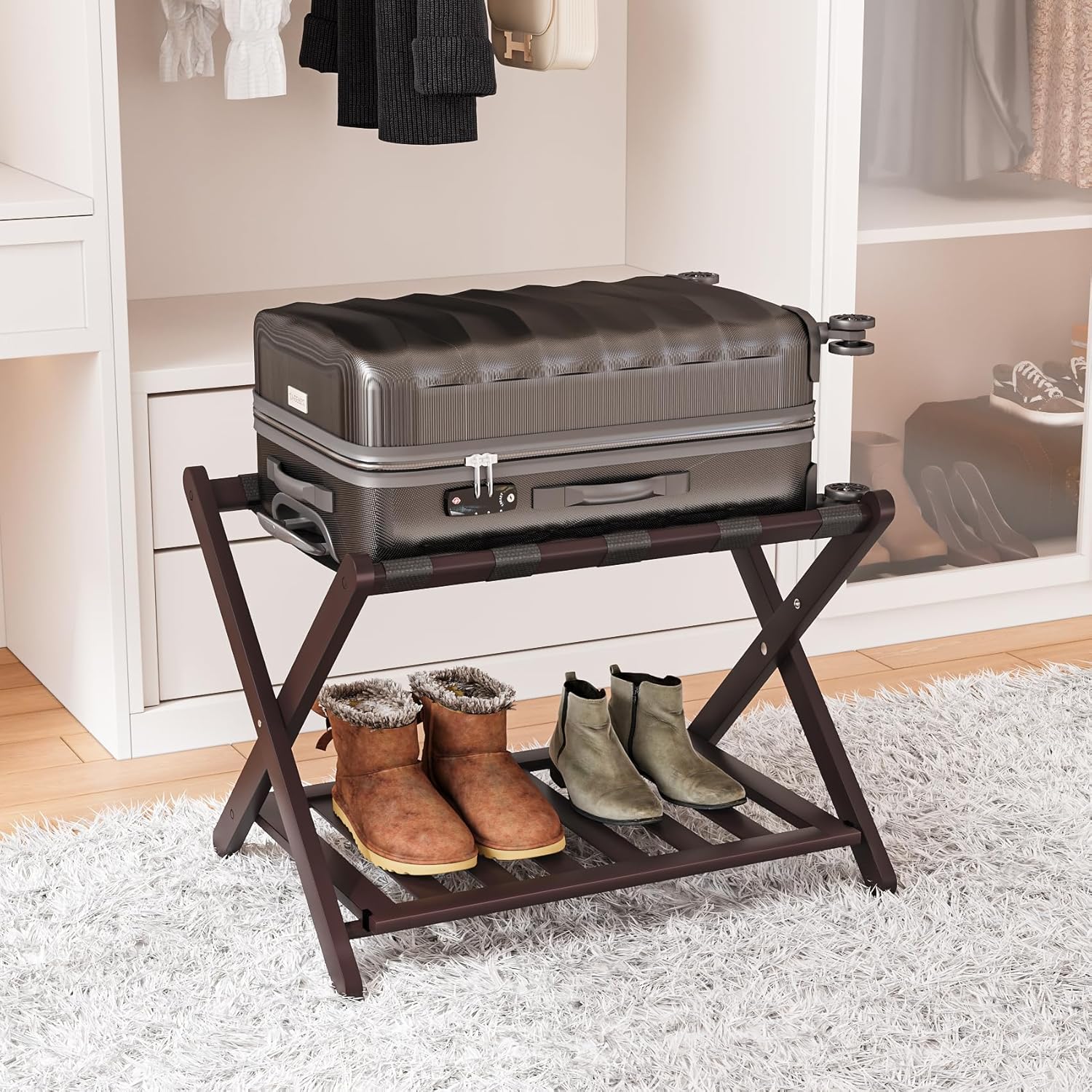 Top 5 Best Luggage Racks for Guest Room on Amazon (Plus 3 Bonus Metal Picks) 3 Top 5 Best Luggage Racks for Guest Room on Amazon