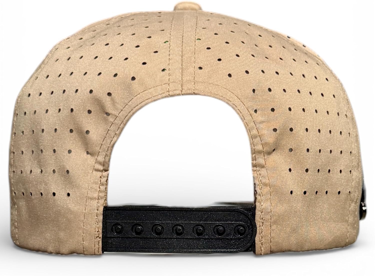 Logie Joe's Hunting Birdies Golf Hat | Snapback Cap | Built-in Magnetic Ball Marker Holder + Marker Included | Adjustable Tan & Black