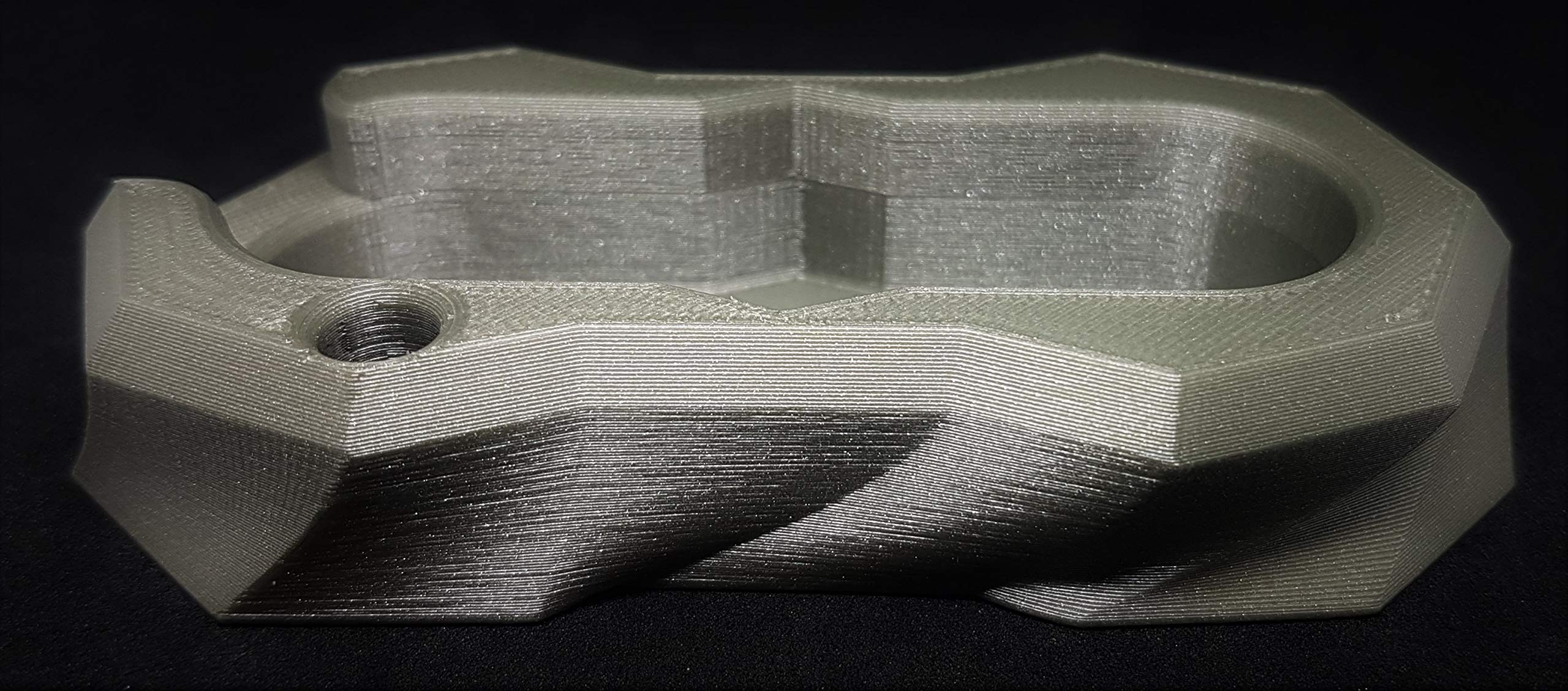 Mighty (Storz & Bickel) Vaporizer Charging Stand/Display Stand - 25+ colours - Grey (Pearl Mouse) - Back