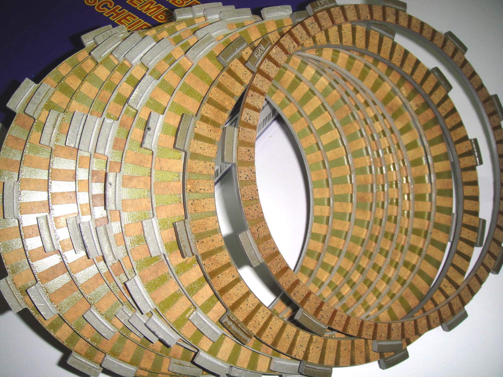 Serie de 10 discos de embrague FCC DL V Strom 1000 2002-2013 SV 1000 2003-2007