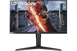 LG UltraGear 27-Inch QHD Gaming Monitor: 144Hz IPS Display with 1ms (GtG) Response.