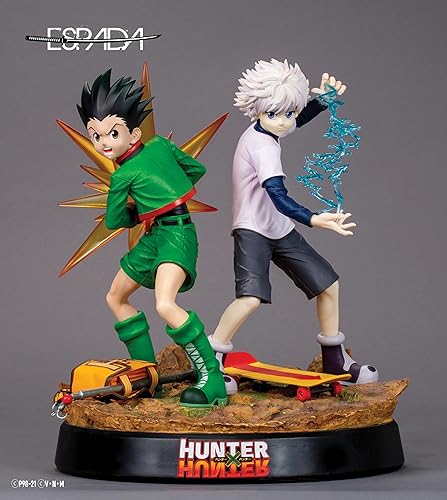 Espada Art Hunter x Hunter Gon Freecss & Killua Zoldyck - Estatua a escala 16 disponible en Yaxa Costa Rica