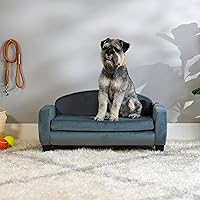 Vista 3 de Paws & Purrs Sofá cama para gatos, sofá para mascotas para gatos de interior, camas elevadas para gatos con funda de colchón extraíble lavable