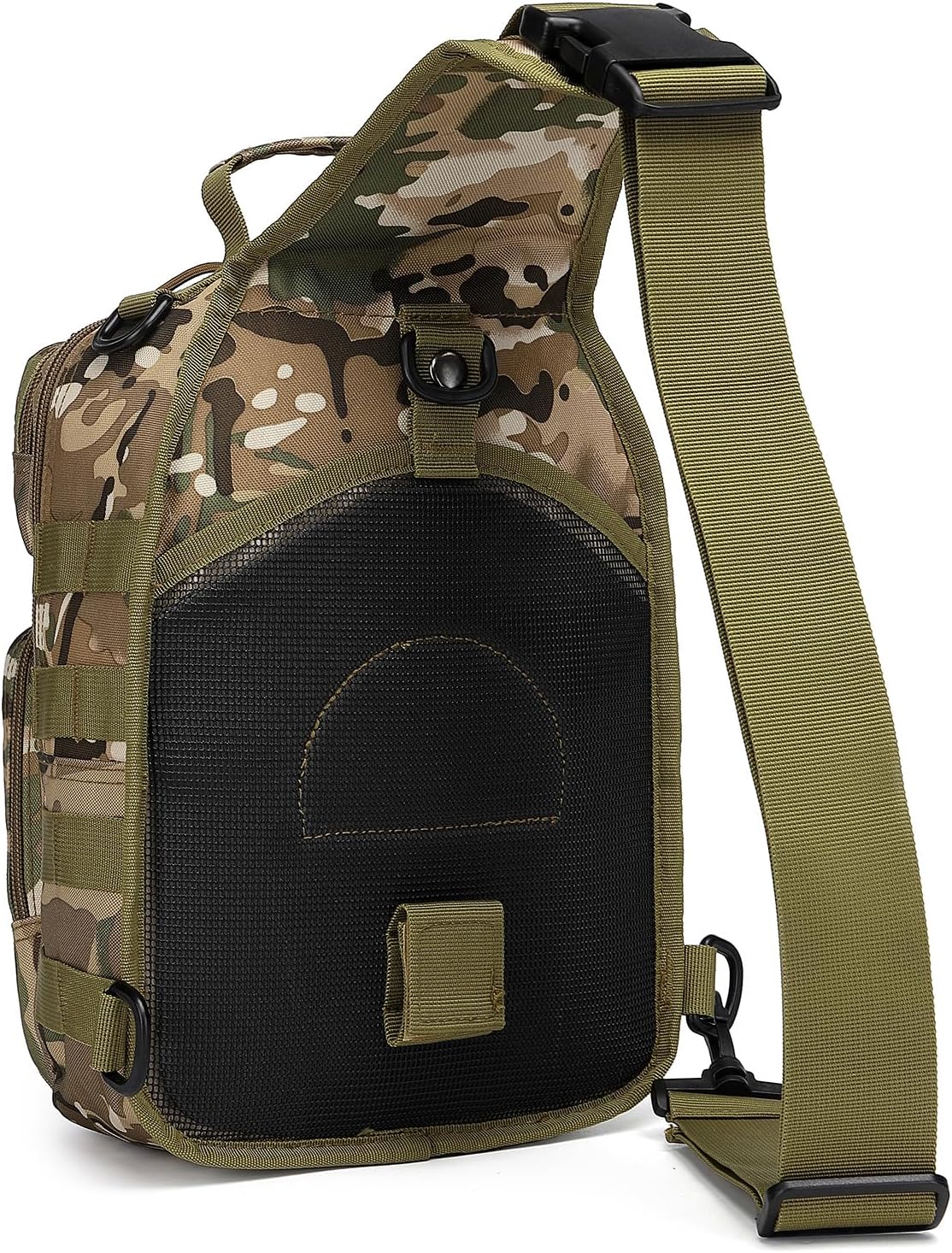 Small Tactical Military Backpack Sling Crossbody Holster Bag For Men CCW Sling Bag 10L - Image 2