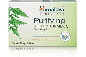 Purifying Himalayan Soap: Neem & Turmeric Cleansing Bar
