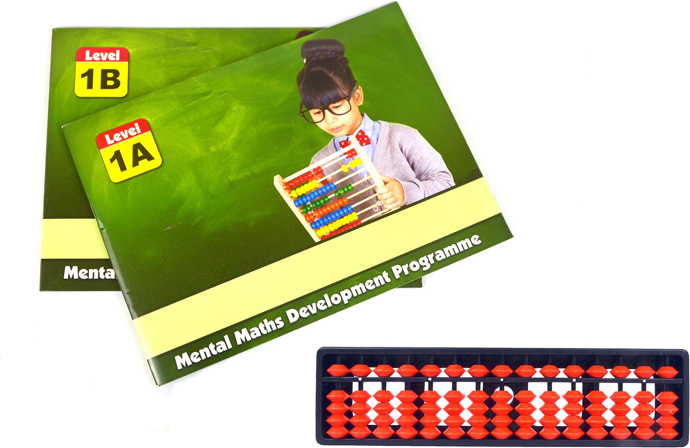 15 Rod Single Colour with Book| Abacus kit| Abacus for Kids|2 Practice- Level 1 Book(Brown)