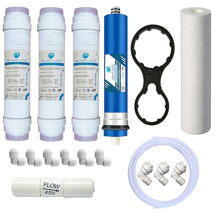 Buy Shapure Complete Ro Service Kit with 80 GPD Membrane & Filter kit