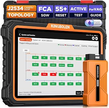KINGBOLEN K10 Ultra OBD2 Scanner Diagnostic Tool J2534,Can FD And DOIP