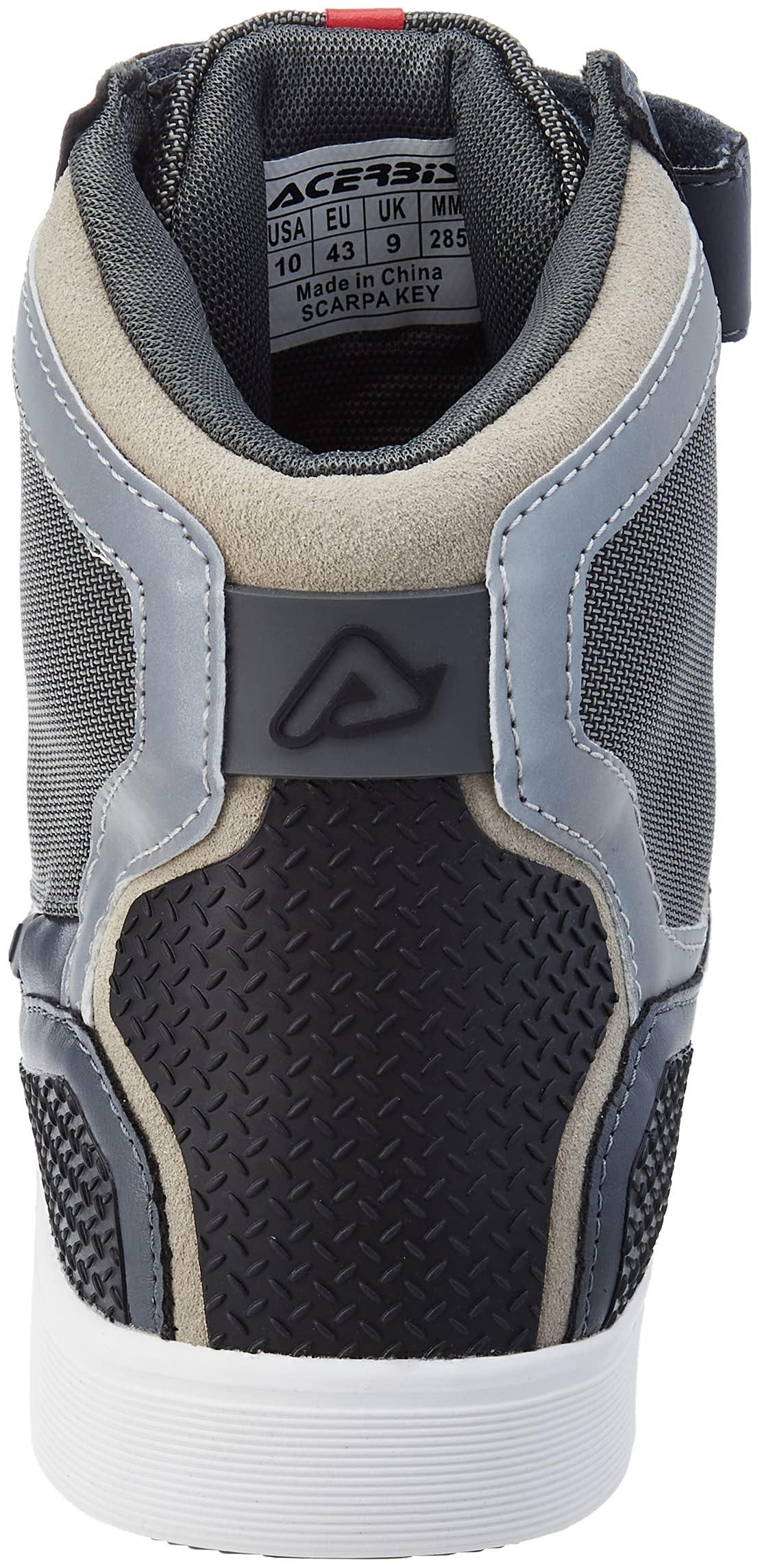 Acerbis Biker/Free Time, Scarpe, Grigio, 43