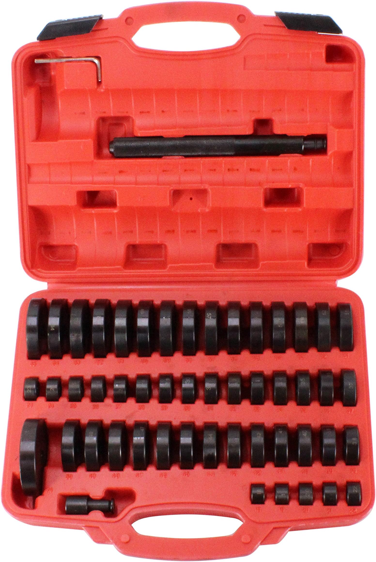 Handor 52PCS Custom Bushing Bearing & Seal Driver Set, 52