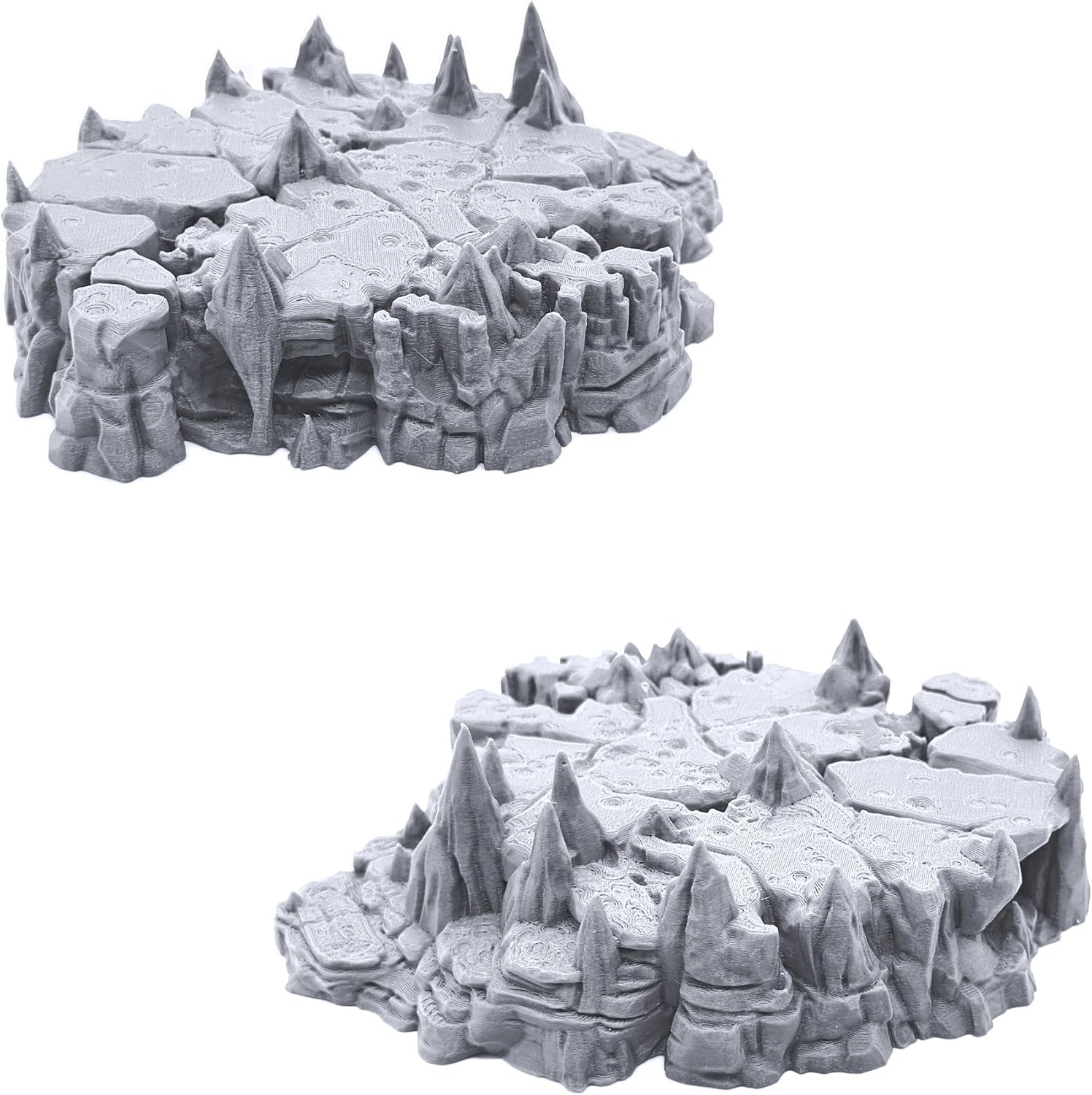 EnderToys Raised Caverns - DND Terrain Scenery for Tabletop 28mm Miniatures Wargame