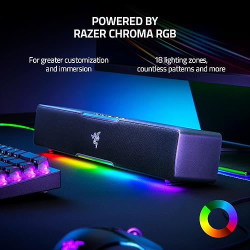 Miniatura 6 de Razer Leviathan V2 X: Barra de sonido para PC con controladores de rango completo, alimentación USB tipo C y entrega de audio, Bluetooth 5.0