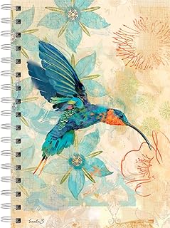 Lang Hummingbird of Sagrada Garden of Plumes Spiral Journal by Evelia Sowash (1350005)