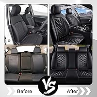 Vista 56 de Fundas de asiento de automóvil para Lexus is 2002-2024, cojín de asiento de automóvil de alta calidad, protectores de asiento impermeables