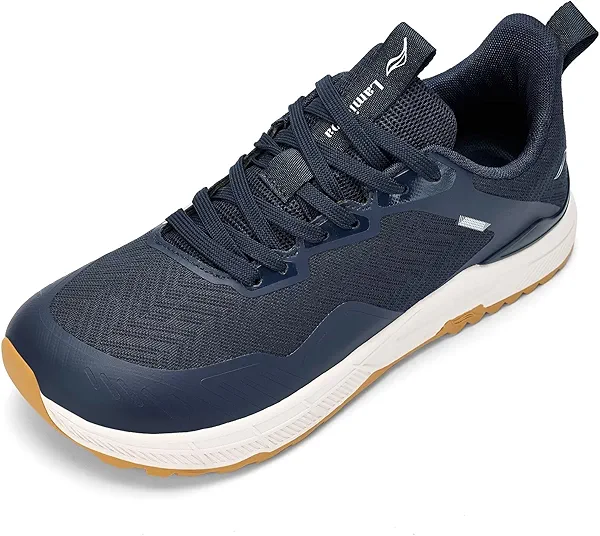 Lamincoa Wide Men's Sneakers Walking Tennis Shoes Trail Running Shoe Outdoor Hiking Sneaker