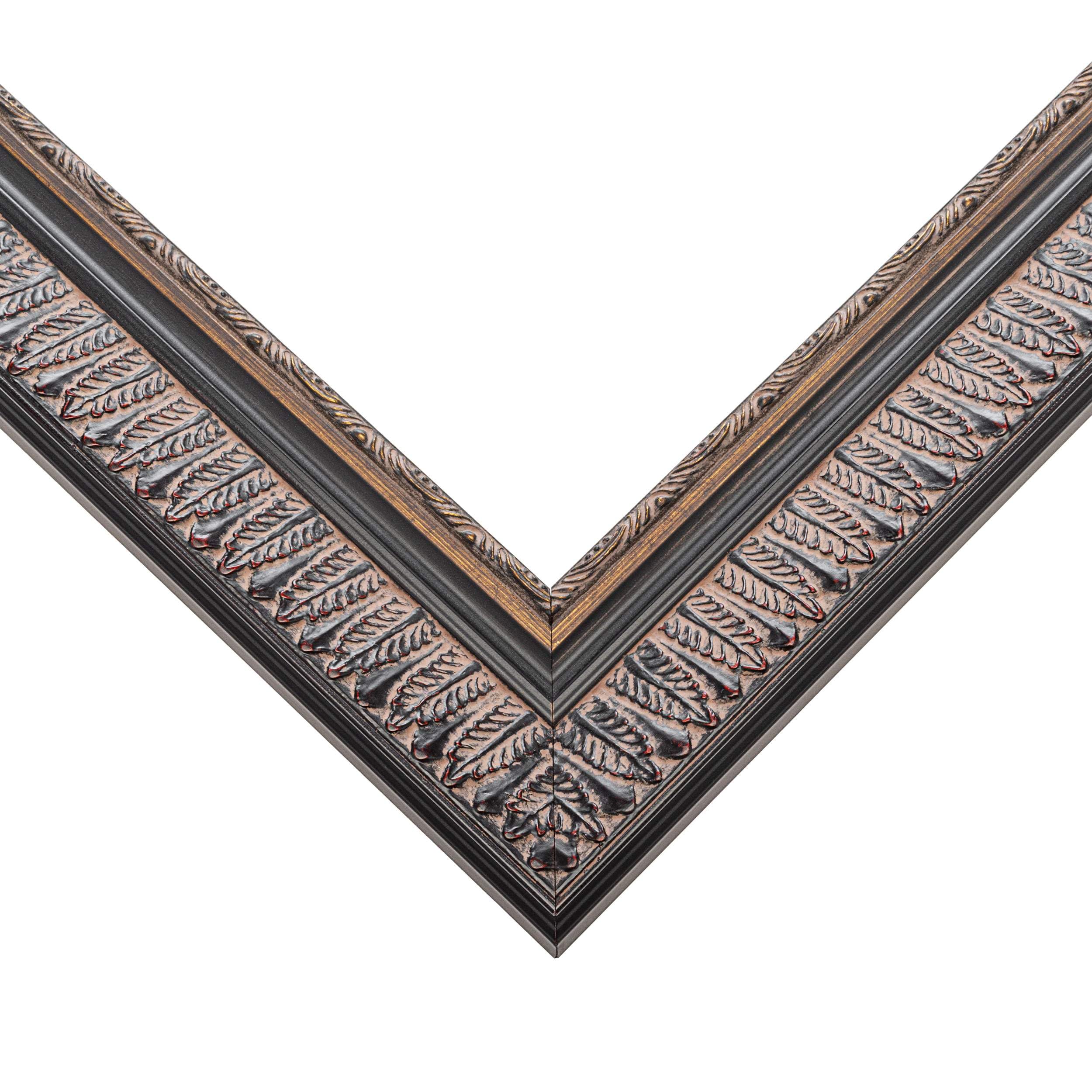 Amazon.com - 9x11 Frame Black Feather Payton Ornate Solid Wood