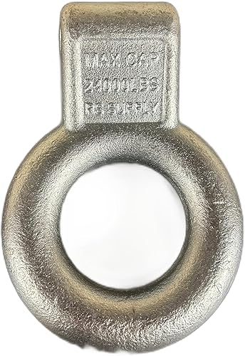 Miniatura 2 de Anillo de lunette de acero chapado en zinc, diámetro interior de 3 pulgadas, 24,000 libras, requiere montaje en canal