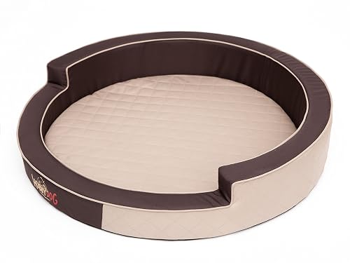 HOBBYDOG Ringo Cama para Perro, tamaño 2, Color Beige