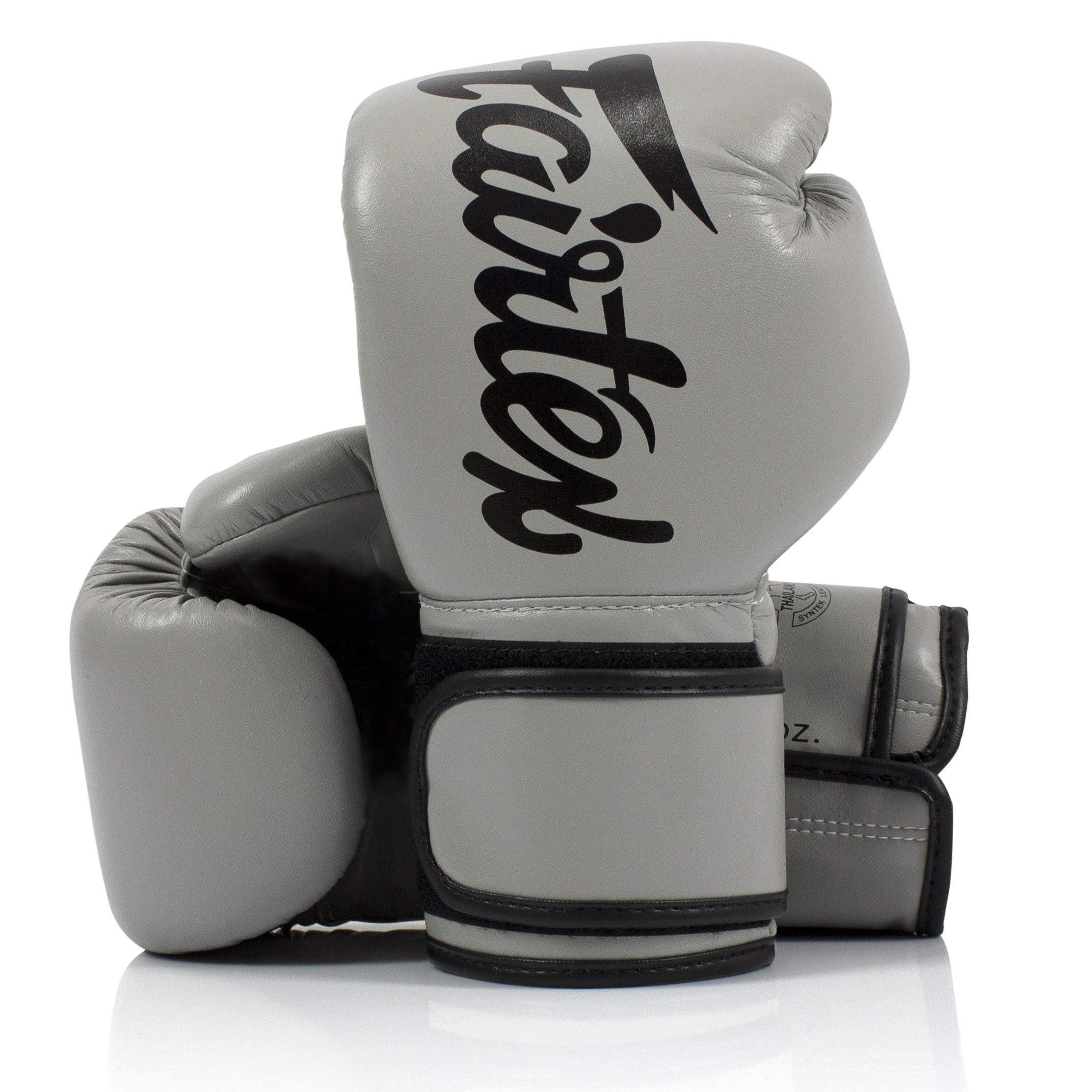 Fairtex Muay Thai Boxing Gloves for Men, Women, Kids | MMA Gloves, Kickboxing, Gym, Workout | Premium Quality, Light Weight & Shock Absorbent Boxing