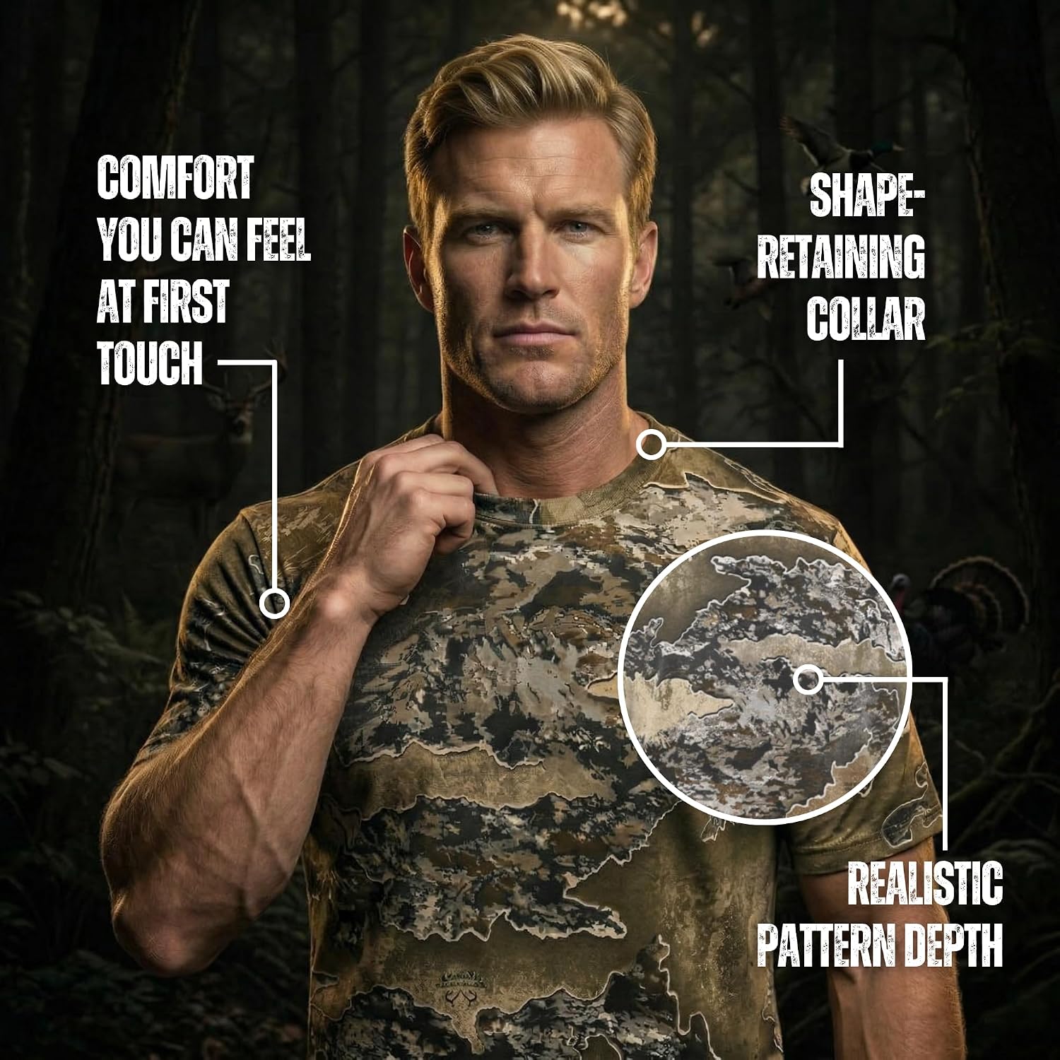 Realtree APX Men’s T-Shirts image 5