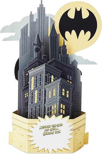 Miniatura 3 de Hallmark Batman Pop Up Birthday Card for Him (Heroic Day) Paper Wonder 3D Card