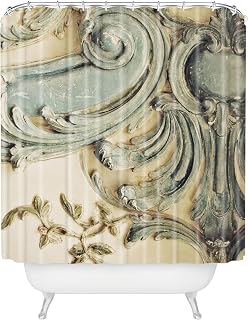 Deny Designs Happee Monkee Versailles Bluelace Shower Curtain, 69" x 72"